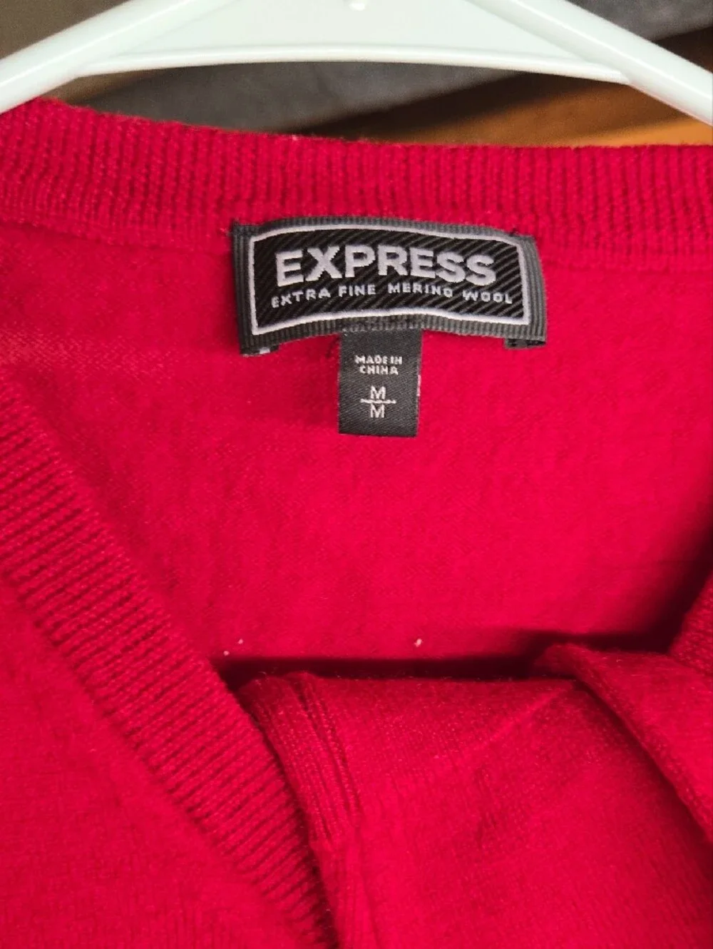 Gymboree Bright Red V-Neck Kids Sweater